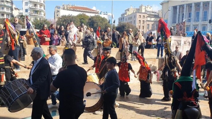 Στιγμιότυπο από τους Μπαμπόγερους στην Ανθή Σερρών