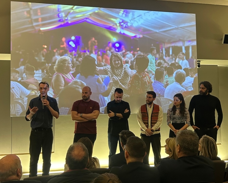 "Ξηρόμερο/Dryland": οι καλλιτέχνες μιλούν για το έργο στην συνέντευξη Τύπου