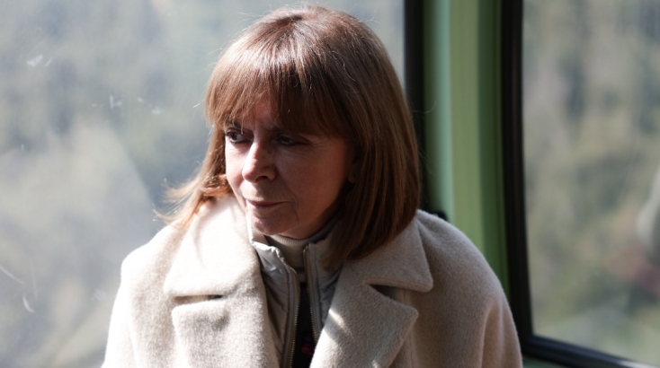 Η Πρόεδρος της Δημοκρατίας, Κατερίνα Σακελλαροπούλου