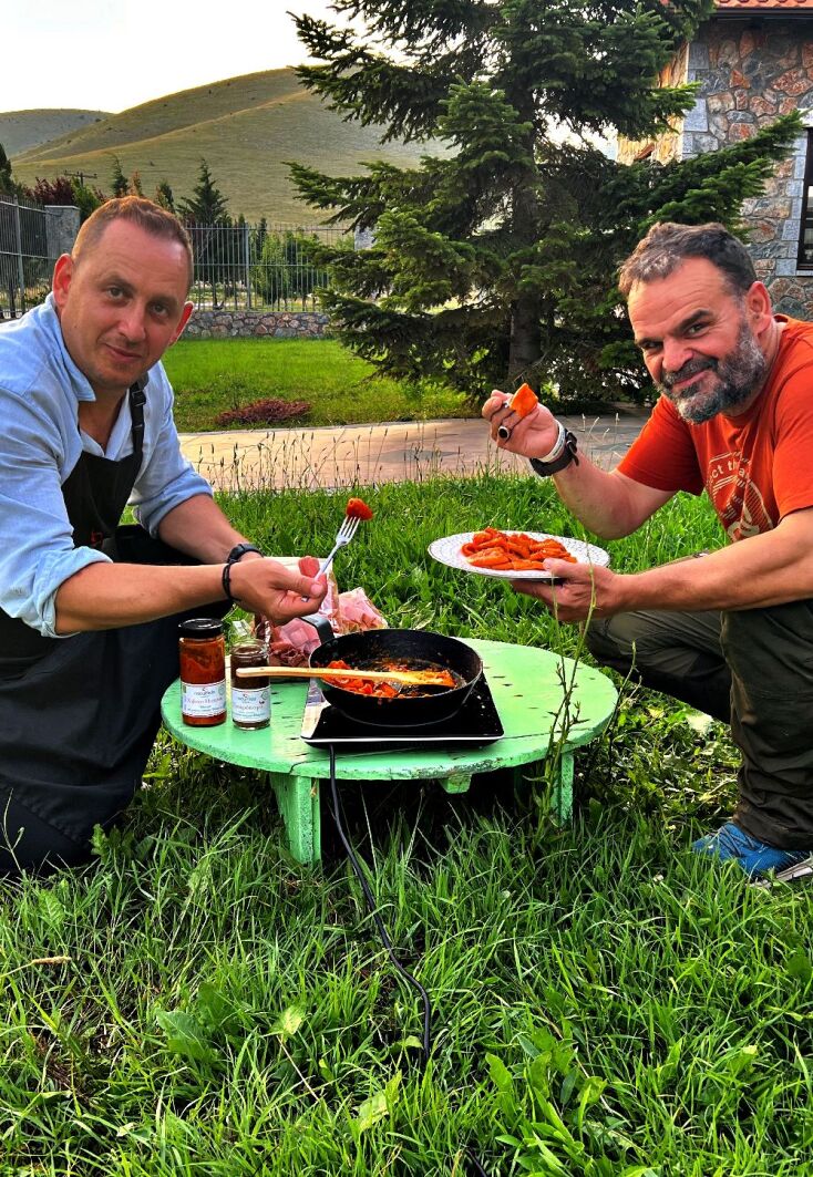 Πέτρος Ναουμίδης και Γιώργος Ζαρζώνης