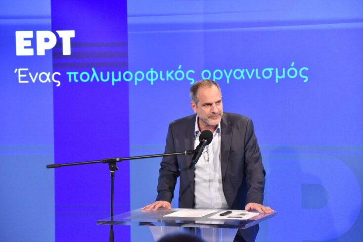 Ο πρόεδρος της ΕΡΤ, Κωνσταντίνος Ζούλας