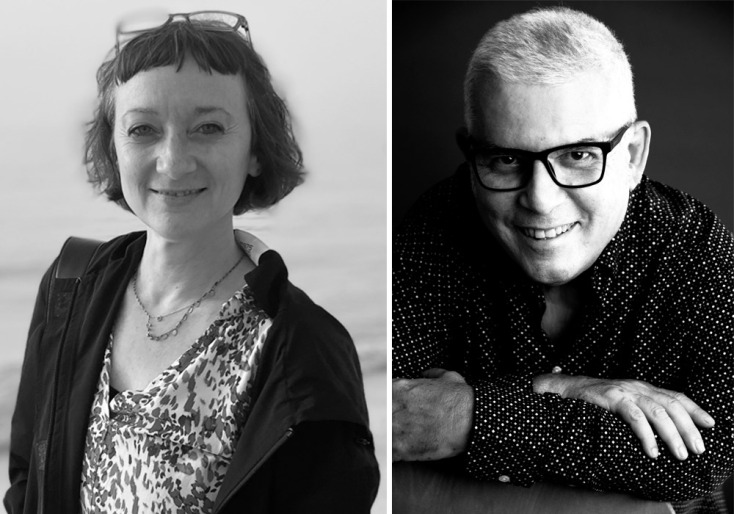 Η εικονογράφος Ντανιέλα Σταματιάδη & ο συγγραφέας Μισέλ Φάις