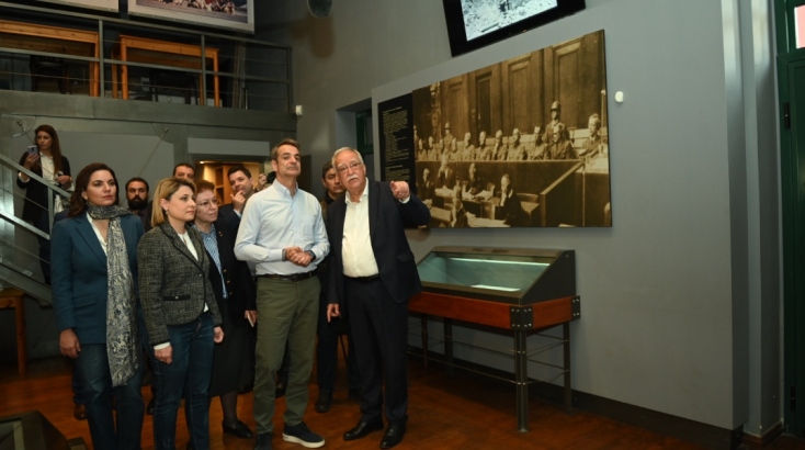 O K. Μητσοτάκης στα Καλάβρυτα