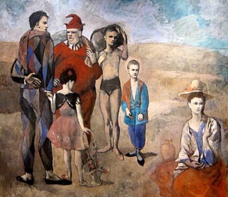 Ο πίνακας του Πικάσο «Οι Σαλτιμπάγκοι» 