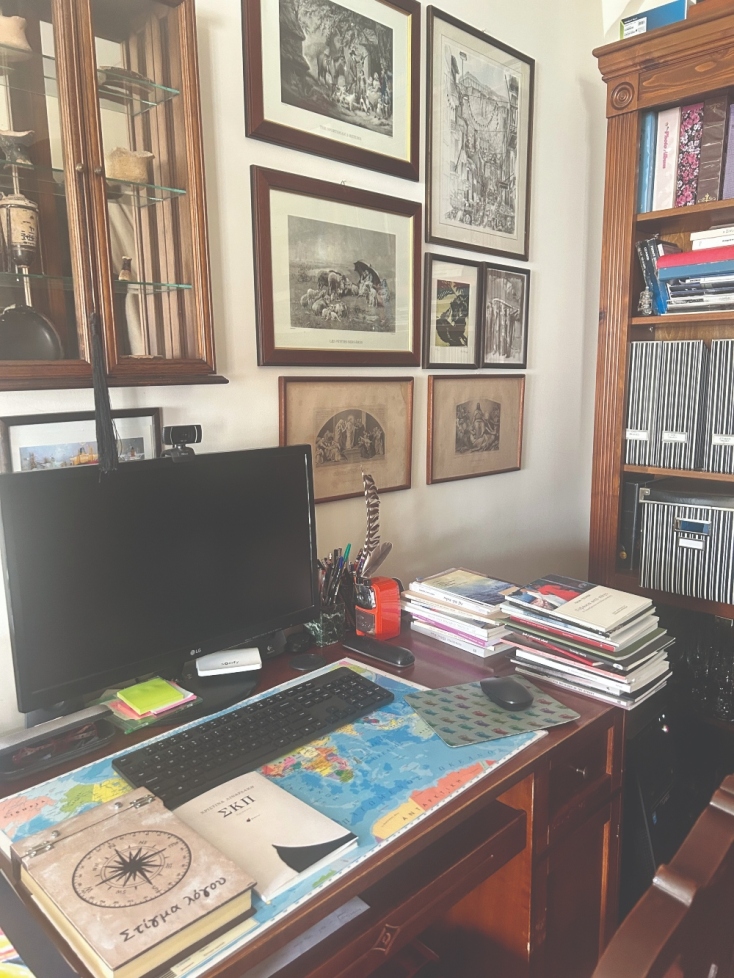 Τα δωμάτια των συγγραφέων: Χριστίνα Λιναρδάκη