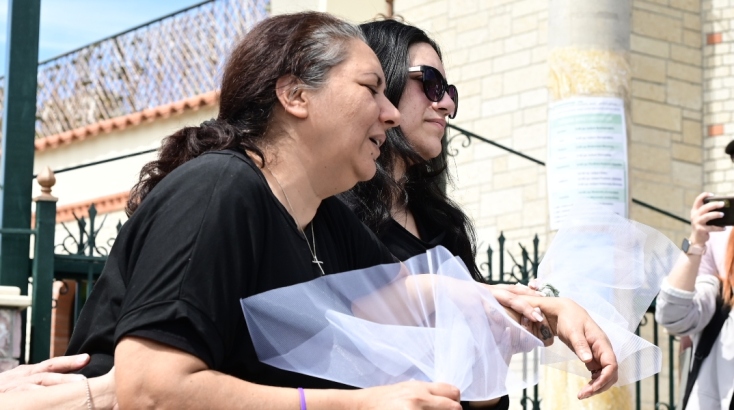 Κηδεία Κυριακής Γρίβα