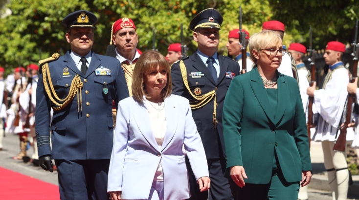  Κατερίνα Σακελλαροπούλου και Πιρτς Μουσάρ