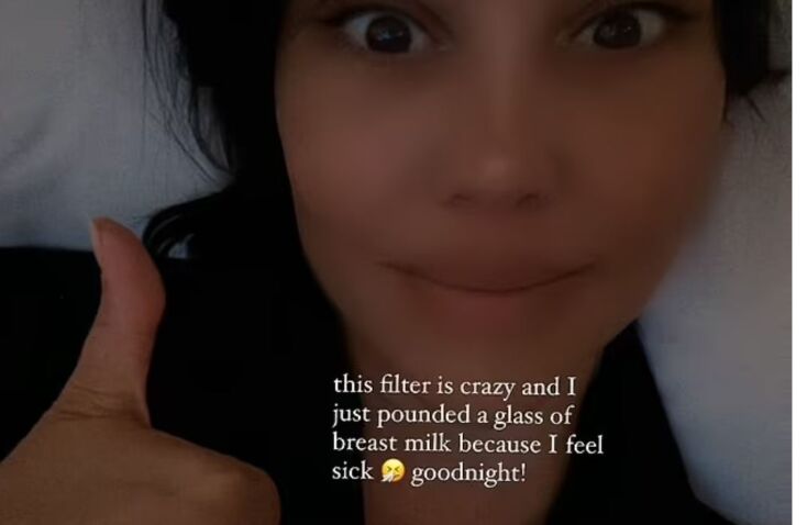 Η Kourtney Kardashian ήπιε γάλα από το στήθος της γιατί δεν «ένιωθε καλά»