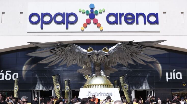 ΑΕΚ: Μεγαλειώδης γιορτή για τα 100 χρόνια - Πλήθος κόσμου μέσα και πέριξ της OPAP Arena