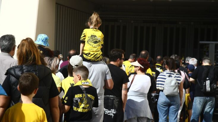 ΑΕΚ: Μεγαλειώδης γιορτή για τα 100 χρόνια - Πλήθος κόσμου μέσα και πέριξ της OPAP Arena