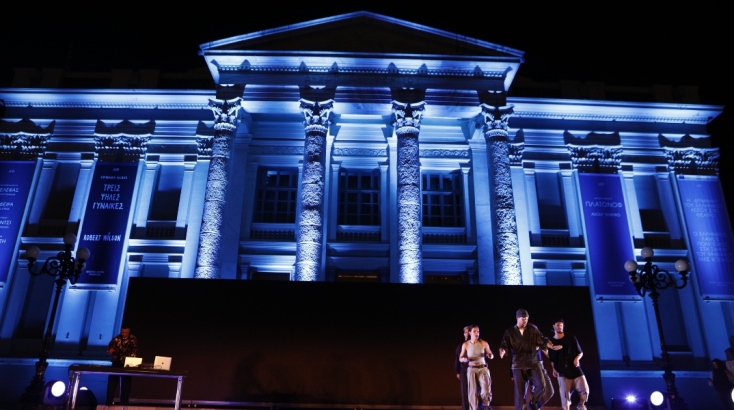 Πειραιάς: Η τελετή υποδοχής της Ολυμπιακής Φλόγας