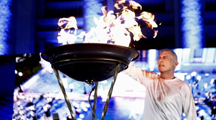 Η Ολυμπιακή Φλόγα στον Πειραιά