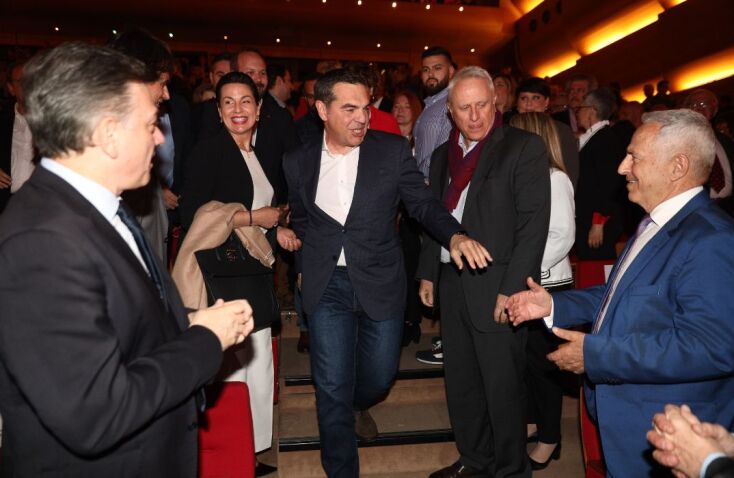 [368936] ΠΑΡΟΥΣΙΑΣΗ ΤΟΥ ΕΥΡΩΨΗΦΟΔΕΛΤΙΟΥ ΤΟΥ ΣΥΡΙΖΑ-ΠΣ (ΓΙΑΝΝΗΣ ΠΑΝΑΓΟΠΟΥΛΟΣ/EUROKINISSI)