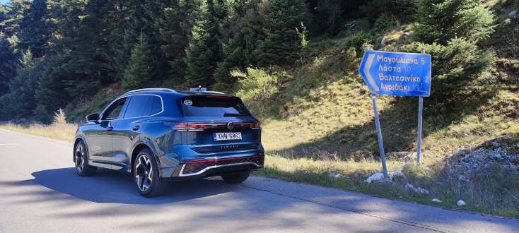 Volkswagen Tiguan: Οδηγώντας το νέο μοντέλο του best seller αυτοκινήτου στην ορεινή Αρκαδία.