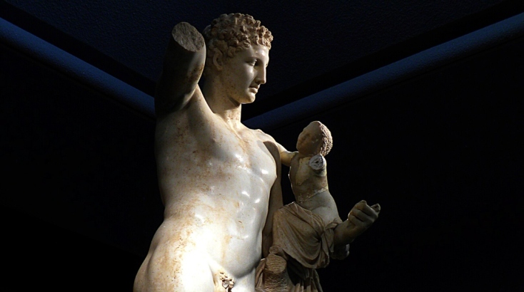 Στο έργο του Πραξιτέλη αποτυπώνεται μία αίσθηση δυναμικής και γαλήνιας ενέργειας