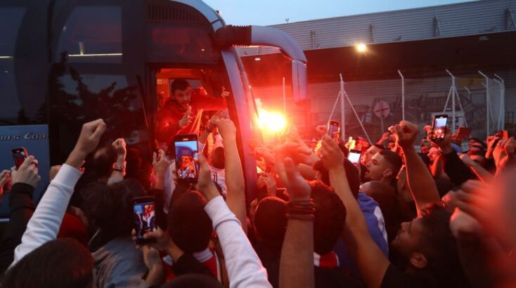 Ολυμπιακός: Αποθέωση στο «Ελευθέριος Βενιζέλος» μετά την πρόκριση στο F4 του Βερολίνου 