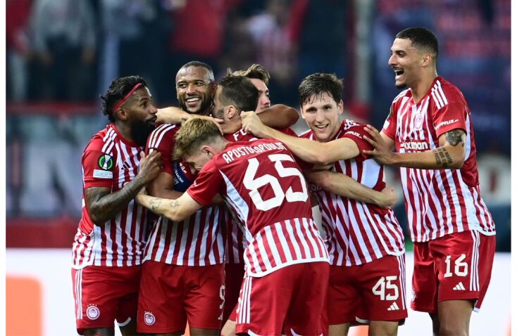 EUROPA CONFERENCE LEAGUE 2023-2024 / ΗΜΙΤΕΛΙΚΑ / ΟΣΦΠ - ΑΣΤΟΝ ΒΙΛΑ (KLODIAN LATO / EUROKINISSI)