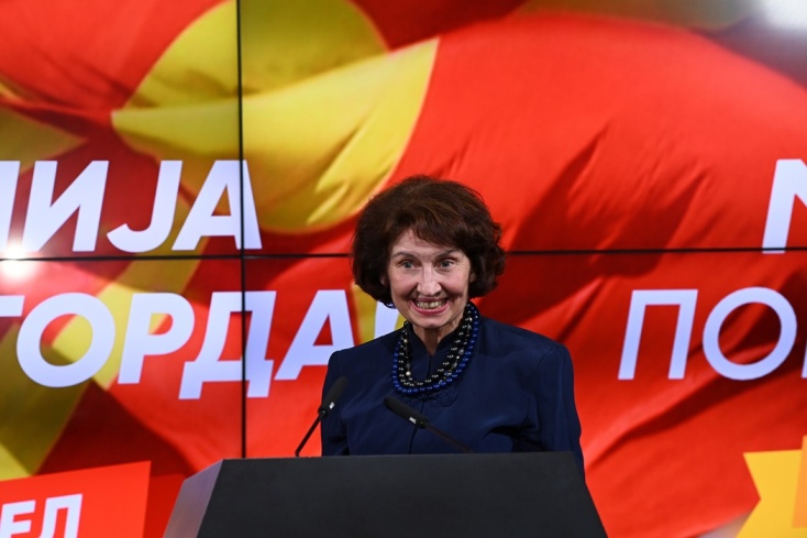 H νέα πρόεδρος της Βόρειας Μακεδονίας,  Γκορντάνα Σιλιάνοφσκα