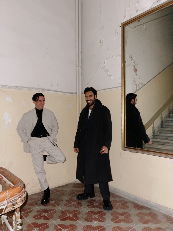  Οι διοργανωτές Frankie LLuc και Panopoulos George 