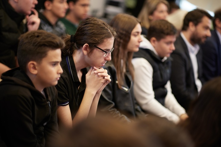 Μαθητές στην παρουσίαση του Ψηφιακού Σχολείου σήμερα σε Γυμνάσιο με Λυκειακές τάξεις στα Ριζώματα Ημαθίας