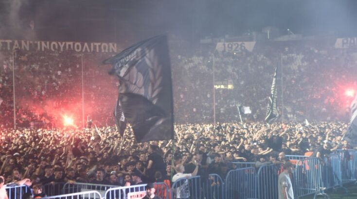 «Φλέγεται» η Θεσσαλονίκη για το πρωτάθλημα του ΠΑΟΚ - Στην Τούμπα η φαντασμαγορική φιέστα