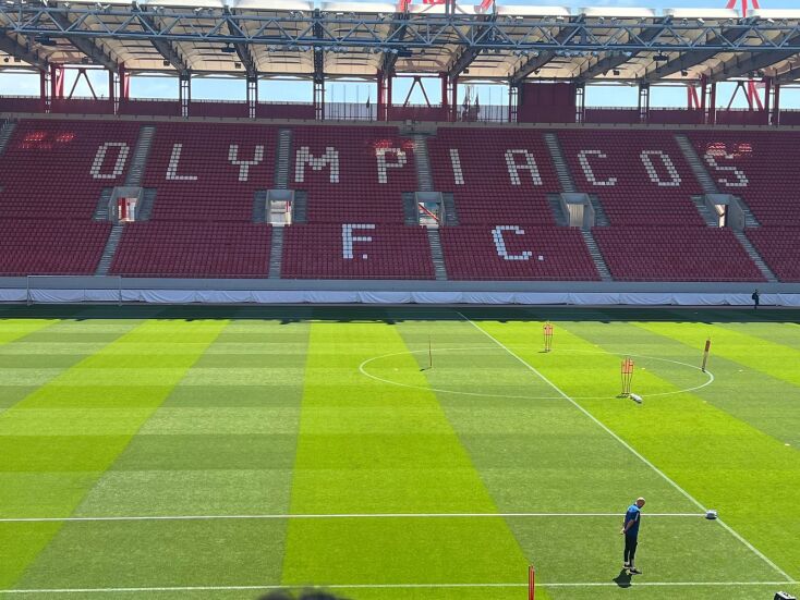 Η προπόνηση της ομάδας στο Γ. Καραϊσκάκης​​​​