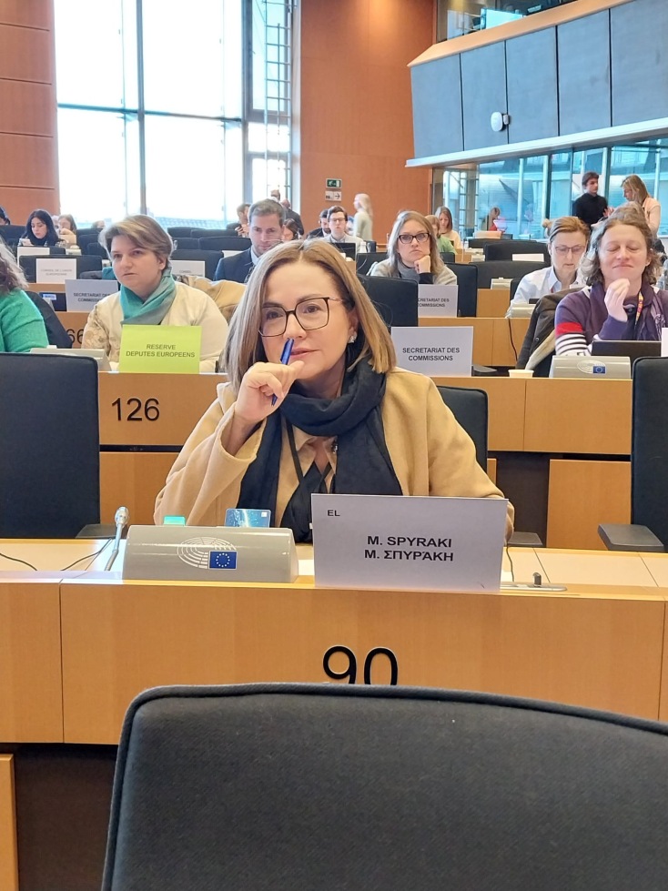 H Μαρία Σπυράκη διεκδικεί στις Ευρωεκλογές της 9ης Ιουνίου την επανεκλογή της