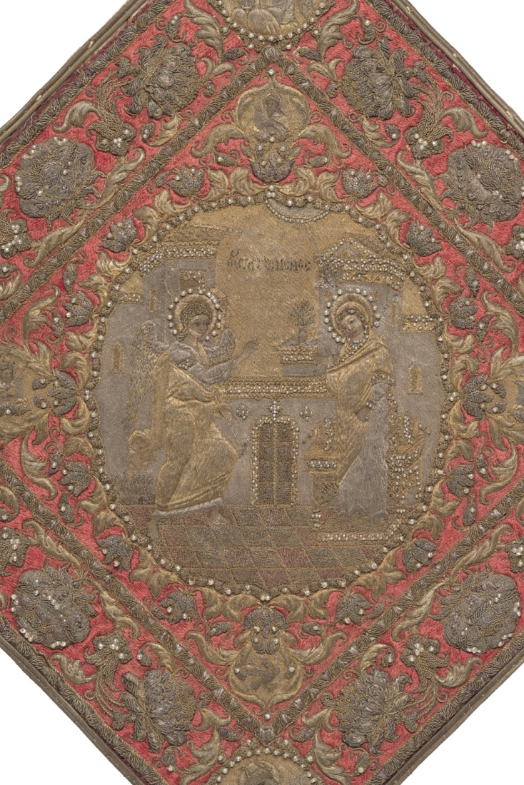 Επιγονάτιο με παράσταση Ευαγγελισμού (17ος-18ος αι.)