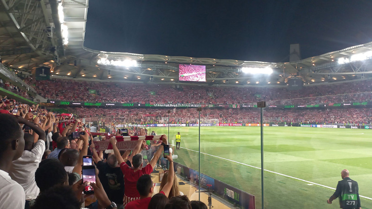 Ο Ολυμπιακός κατέκτησε το τρόπαιο του Europa Conference League