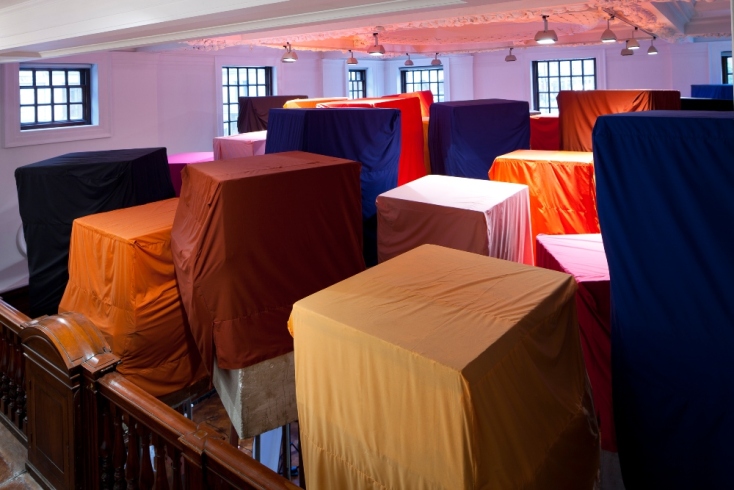 Phyllida Barlow RIG: untitled; blocks (λεπτομέρεια)