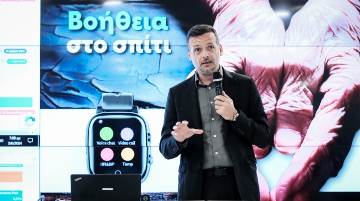 Ο Χάρης Δούκας στην παρουσίαση του καινοτόμου προγράμματος «Γερνάω έξυπνα»