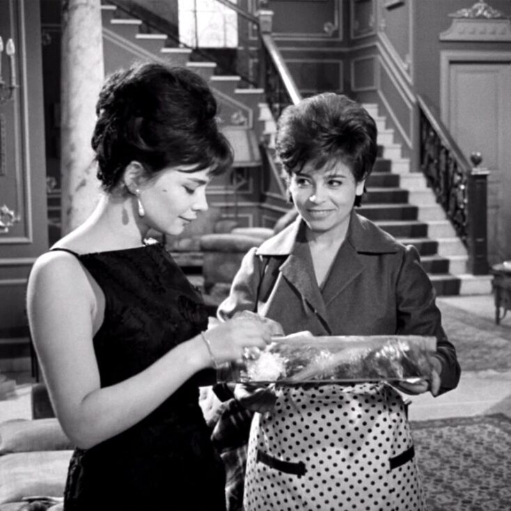 Η Δέσποινα Στυλιανοπούλου με τη Τζένη Καρέζη 