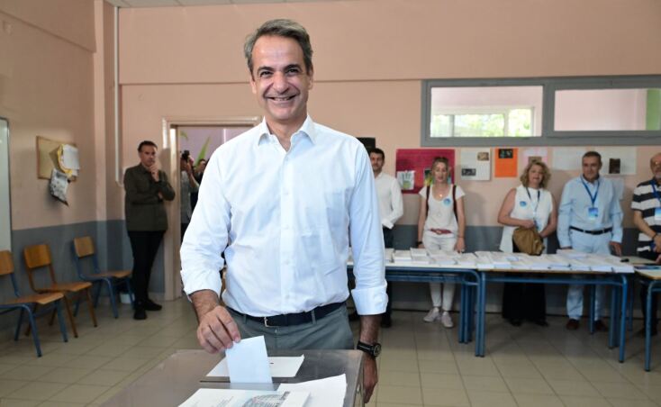 Ψήφισε ο Κυριάκος Μητσοτάκης για τις Ευρωεκλογές 2024