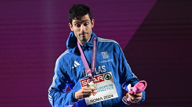 Μίλτος Τεντόγλου: Η απονομή του χρυσού μεταλλίου στο Ευρωπαϊκό της Ρώμης 