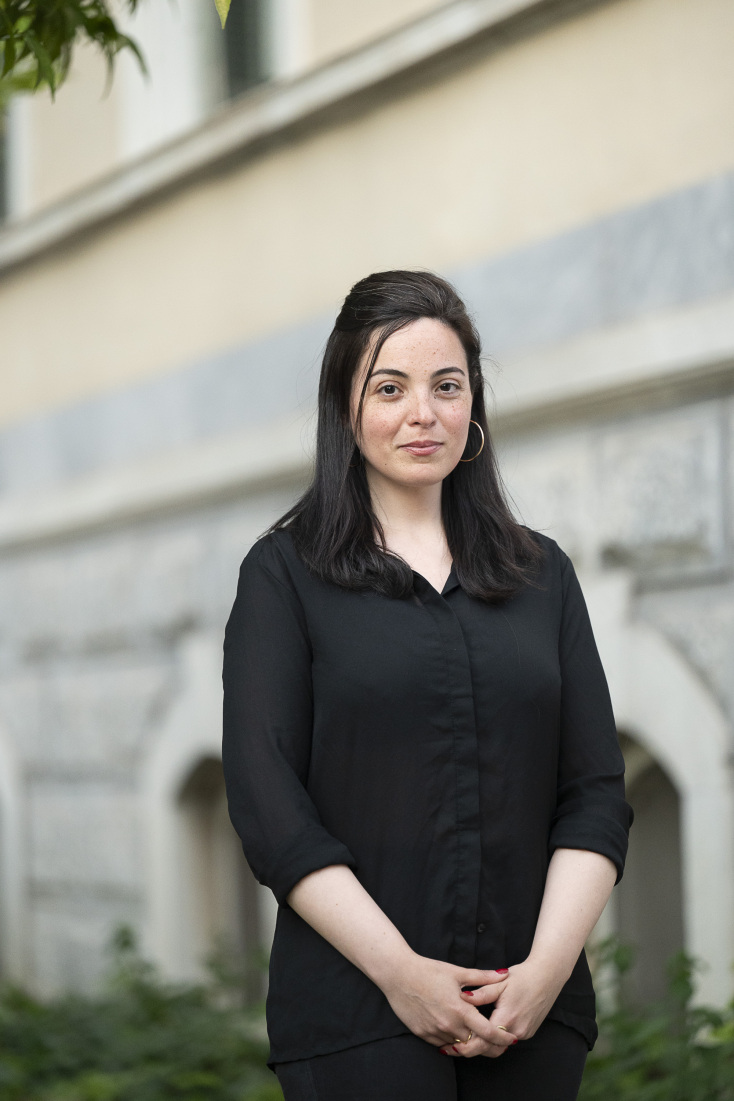 Πορτραίτου της ακαδημαϊκού, Asma Mhalla © Vangelis Patsialos