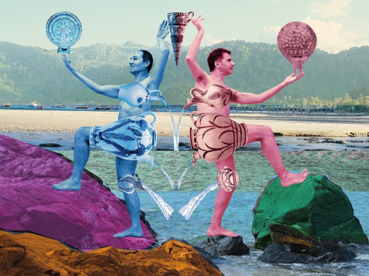 Vaskos, Hydro-erotic Moons, 2024,