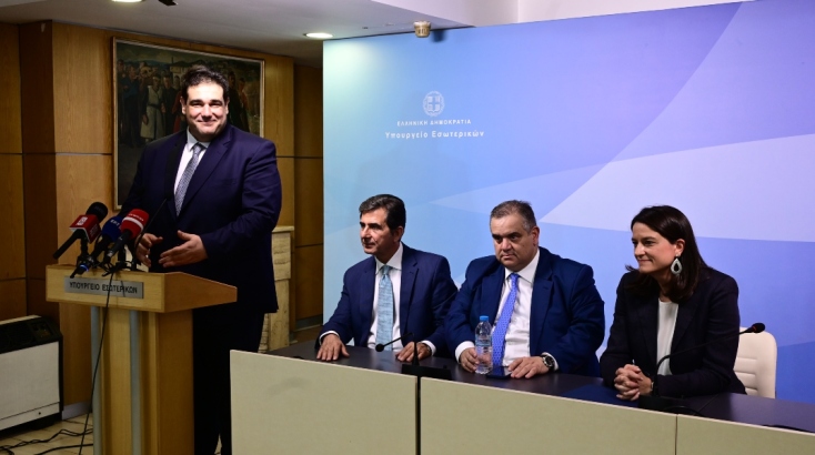 O νέος υπουργός Εσωτρρικών, Θεόδωρος Λιβάνιος