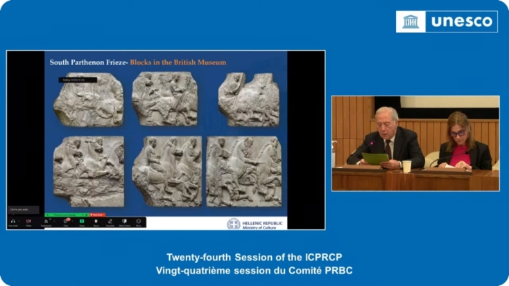 Νίκος Σταμπολίδης για τα Γλυπτά του Παρθενώνα: «κάποια στιγμή οι χώρες αισθάνονται την ανάγκη να υπηρετήσουν την αλήθεια»