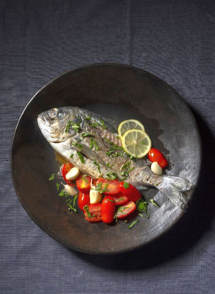 Συνταγή για τσιπούρα acqua pazza