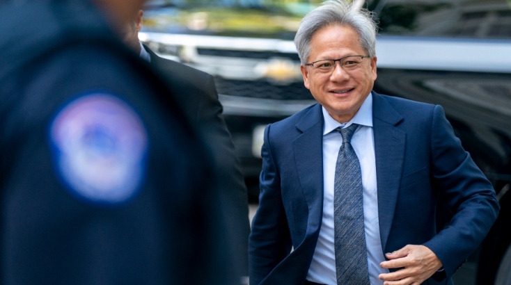 O σημερινός βασιλιάς της τεχνολογίας, ο Διευθύνων Σύμβουλος της Nvidia, Jensen Huang