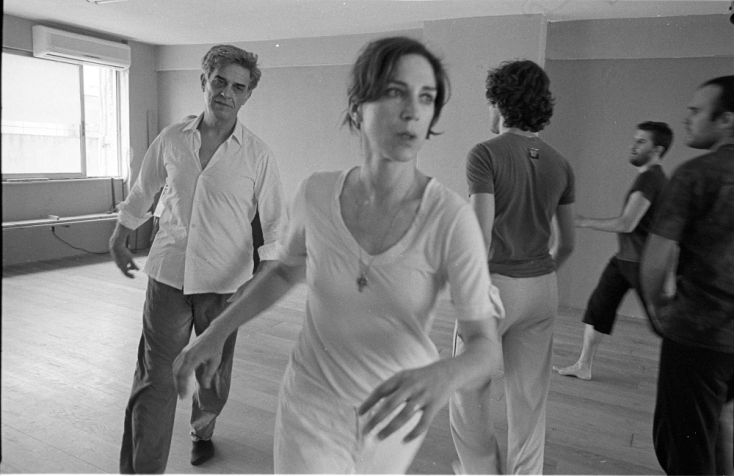 Ο Λευτέρης Βογιατζής και η Αμαλία Μουτούση στην "Αντιγόνη"