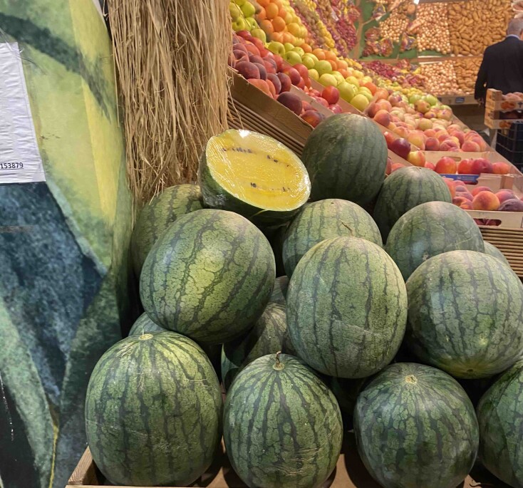 Κίτρινο καρπούζι