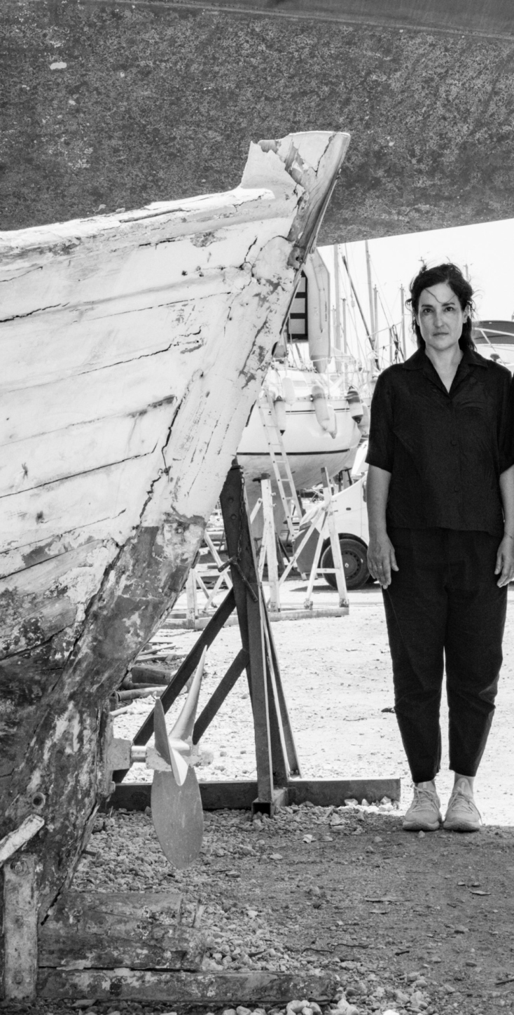 Η σκηνοθέτρια Αργυρώ Χιώτη