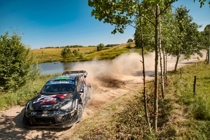 ORLEN Ράλλυ Πολωνίας: O Rovanpera στην 1η θέση