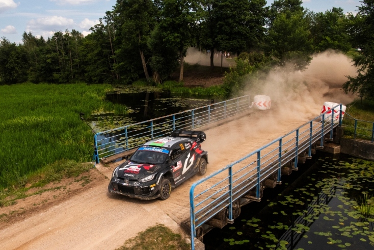 ORLEN Ράλλυ Πολωνίας: O Rovanpera στην 1η θέση