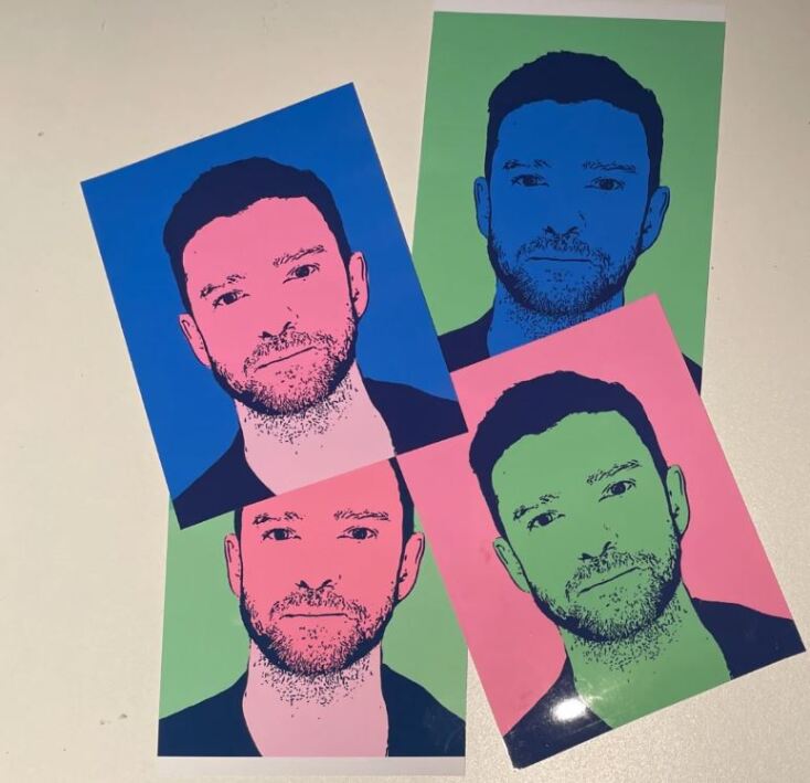 Μέχρι και έργο τέχνης έγινε η φωτογραφία σύλληψης του Τζάστιν Τίμπερλεϊκ