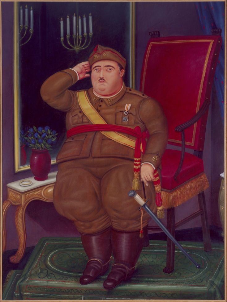 Fernando Botero, "Franco", 1986