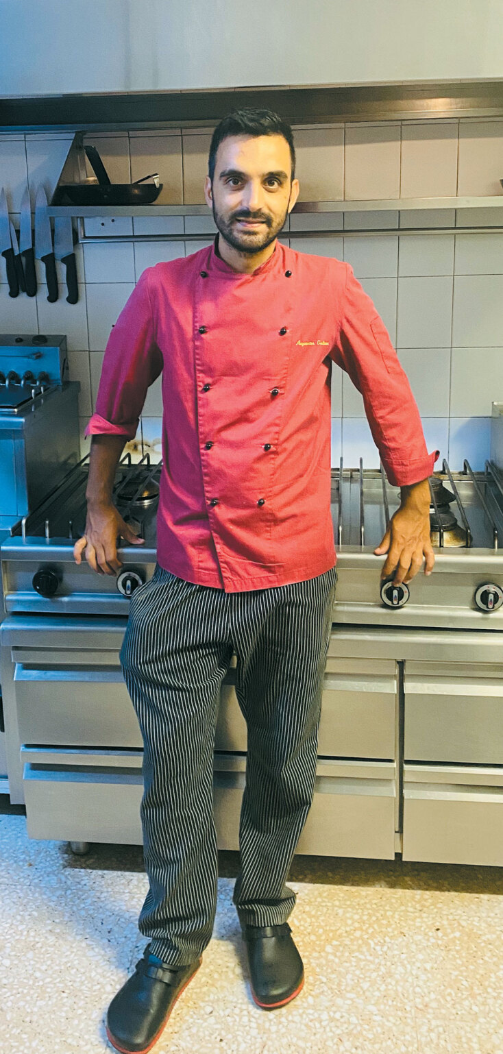 Ο σεφ Αυγουστής Γαλανός