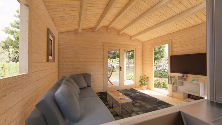 Oikos Decor: Το ξύλινο σπίτι των ονείρων σου