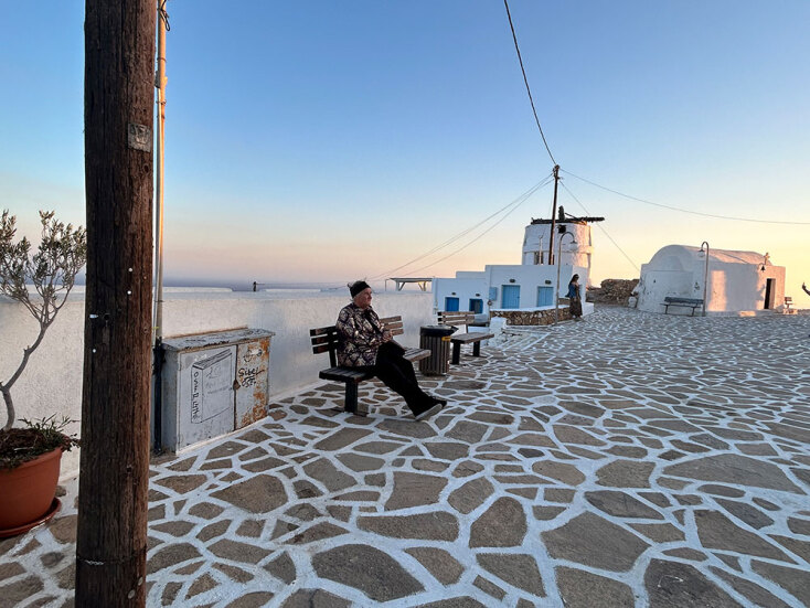 Το CAConrad στην Άνω Πλατεία, Ανάφη